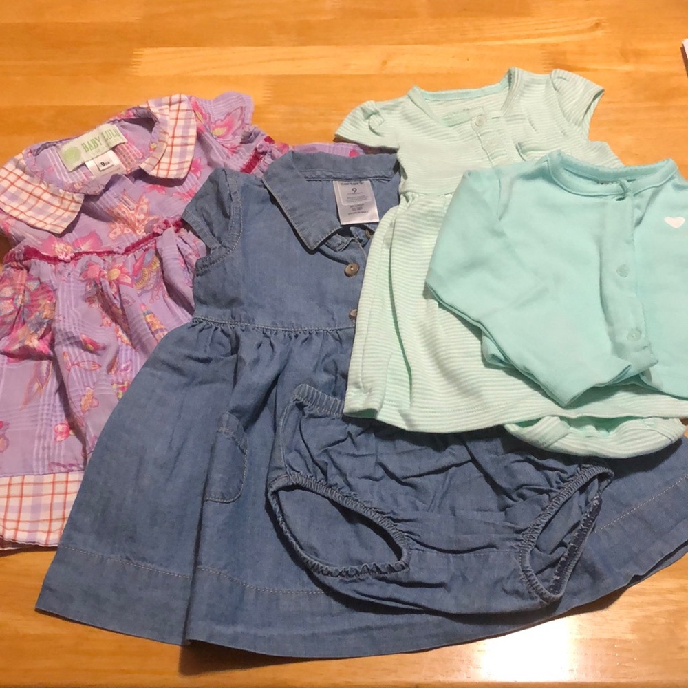 3 Baby dresses
